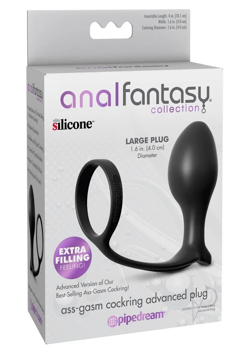 Afc Ass Gasm Cock Ring Advanced Plug