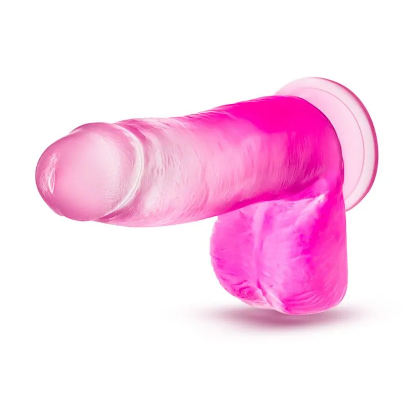 B Yours Sugar Magnolia 7in Dildo Fuchsia