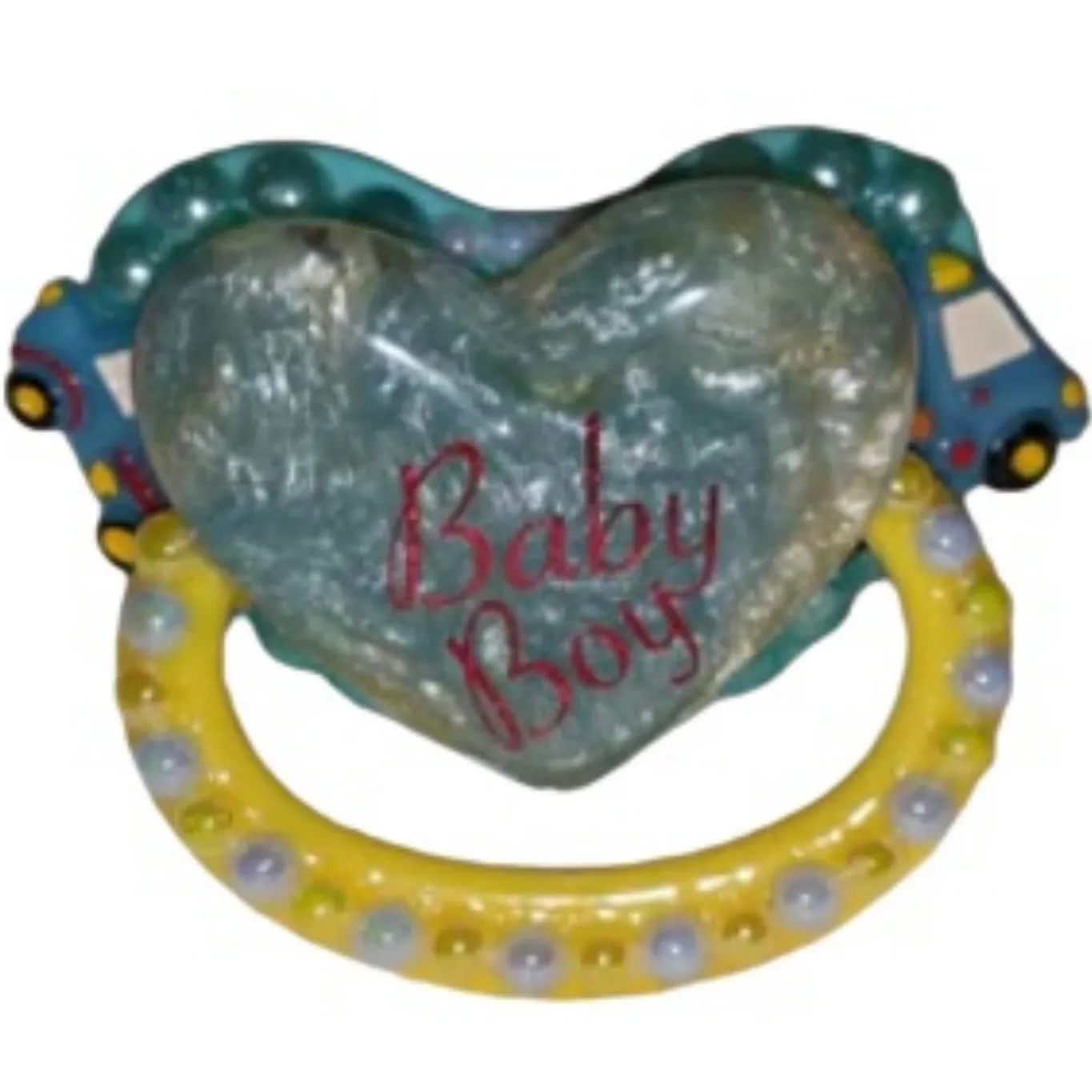 Baby Boy Deluxe Custom Pacifier