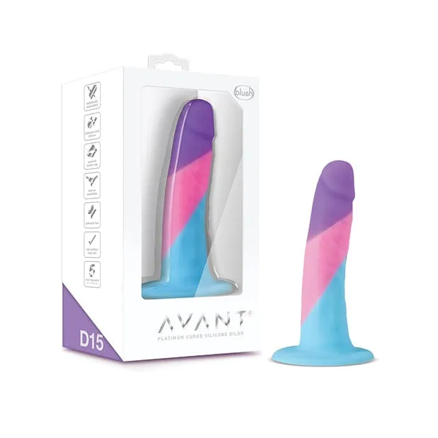 Blush Novelties - Avant D15 Vision of Love Silicone Realistic Dildo 5.5 (Multi Colour)