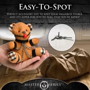 Bondage Teddy Bear Keychain Gagged by XR Brand