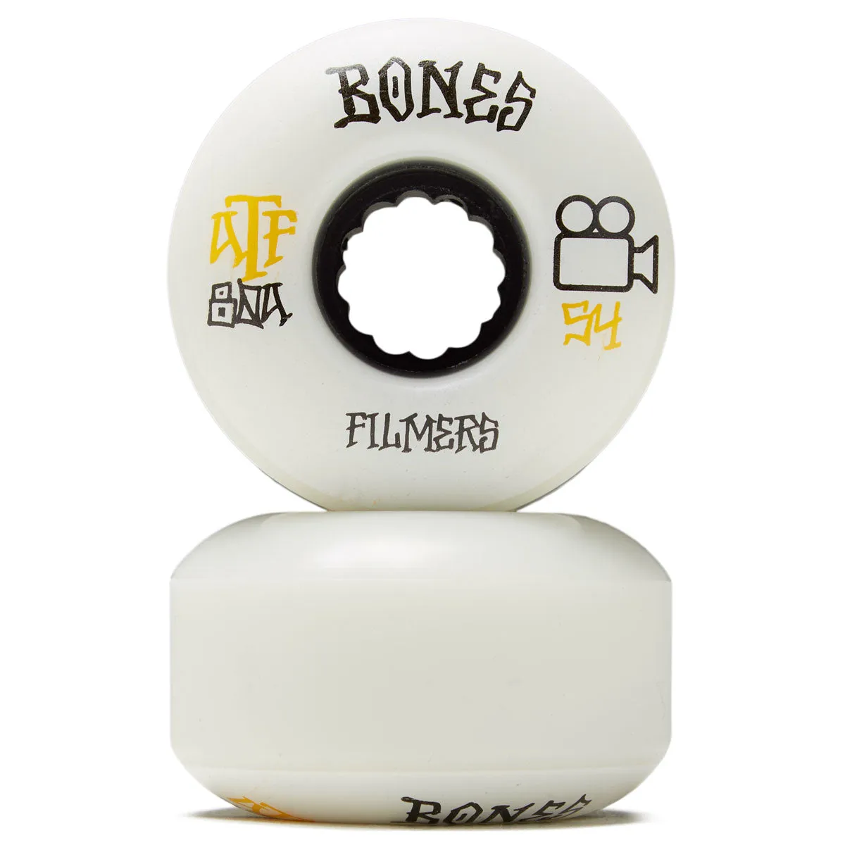 Bones Filmers 80a Skateboard Wheels - 54mm