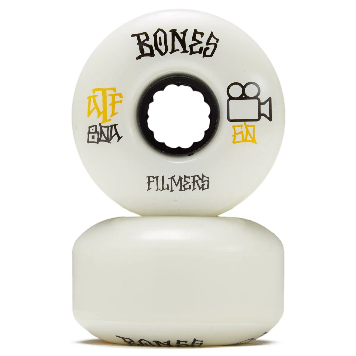 Bones Filmers 80a Skateboard Wheels - 60mm