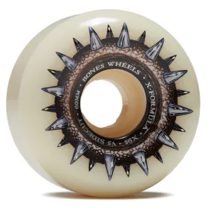 Bones X-Formula Street Cleats 95A Sidecut Skateboard Wheels - 60mm
