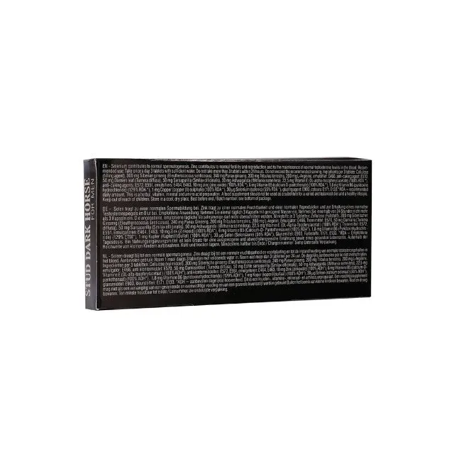 Capsule STUD Dark Horse. cu ginseng și ashwagandha. pentru erecții puternice și de durată. 10 buc