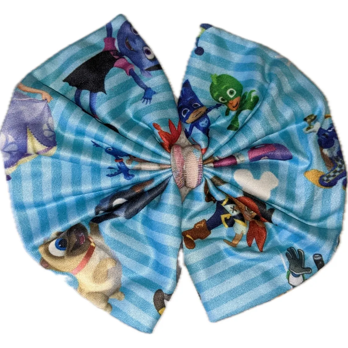 Cartoons Fabric Hair Bow