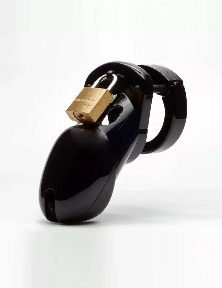 CB-3000 Male Chastity Device. Black