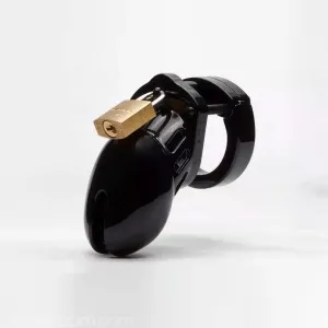 CB-6000S Male Chastity Device. Black