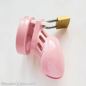 CB-6000S Male Chastity Device. Pink