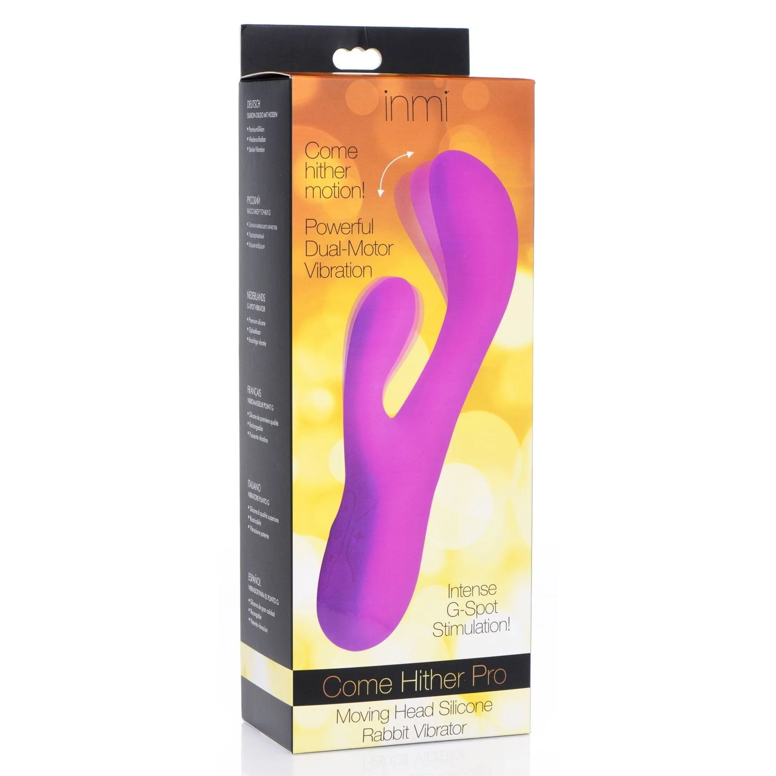 Come Hither Pro Silicone Rabbit Vibrator With Orgasmic Motion