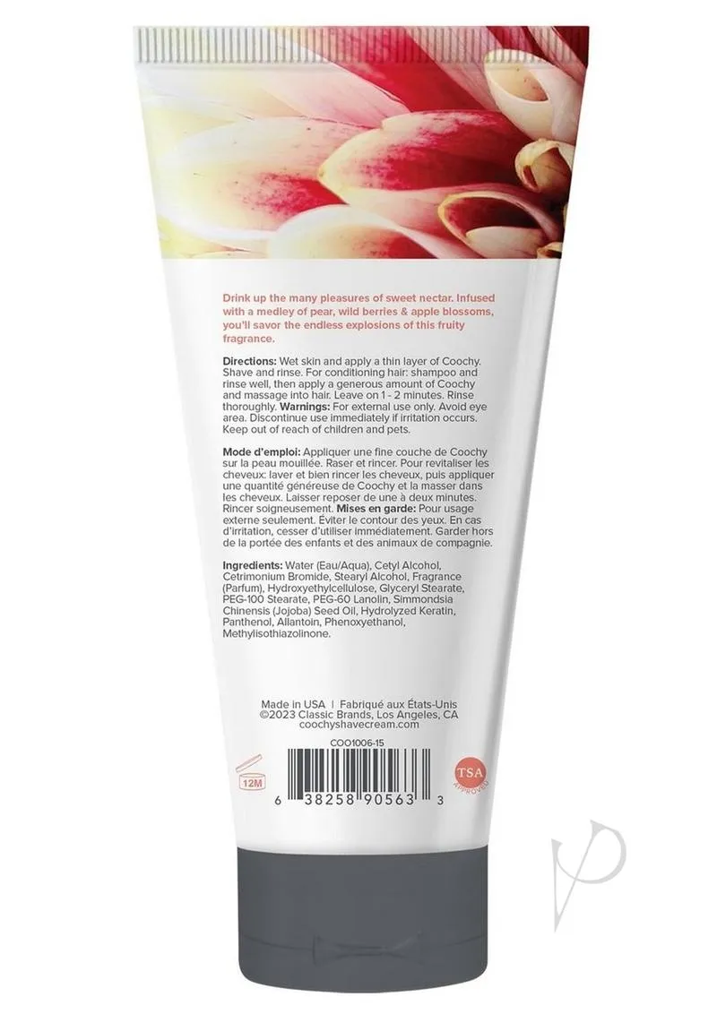 Coochy Shave Crm Sweet Nectar .5oz