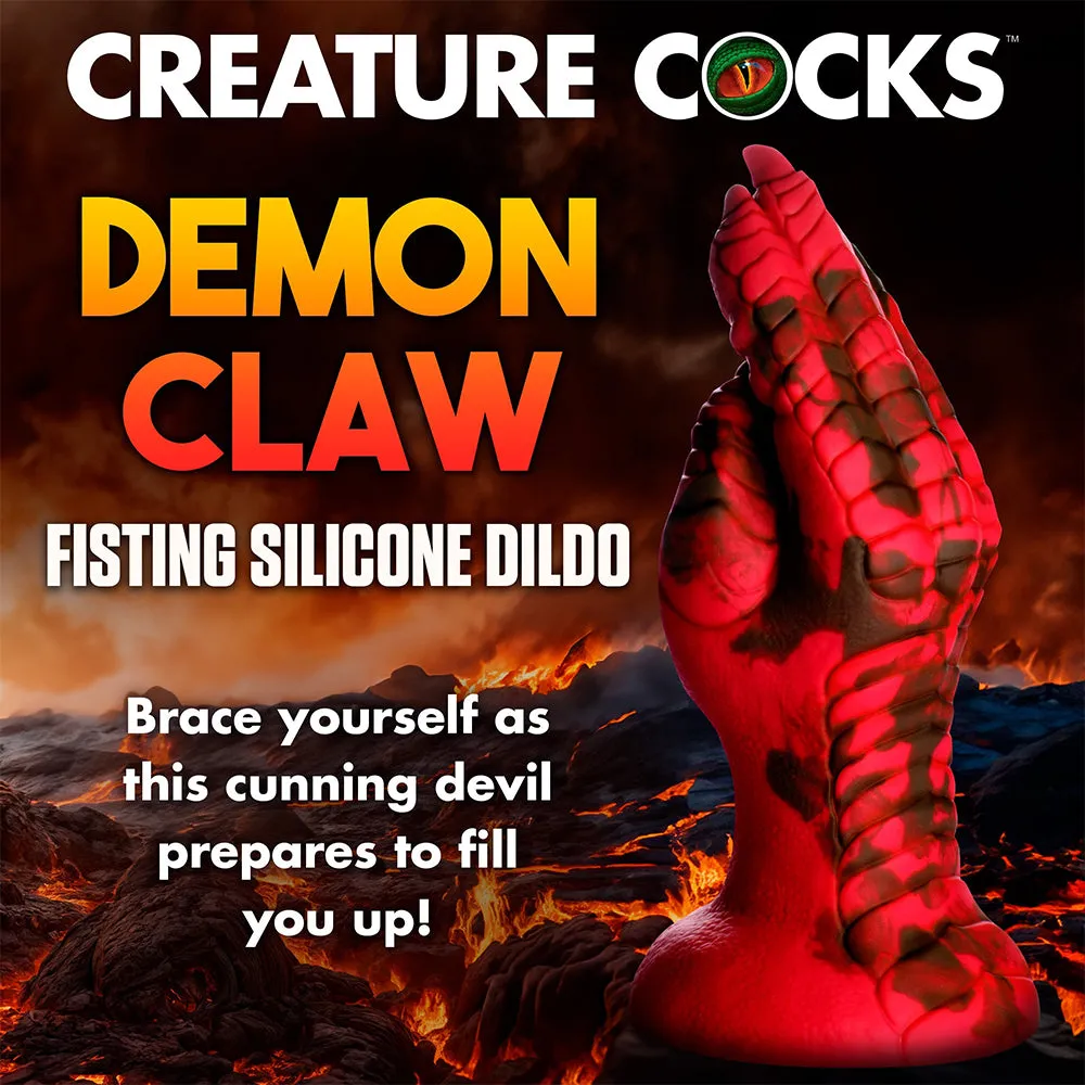 Creature Cocks Demon Claw Fisting Silicone Dildo Suction Cup Bitch Fist Sex Toy