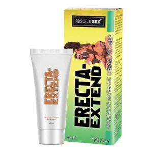 Cremă RUF AbsolutSex  Erecta-Extend. pentru întârzierea ejaculării. cu efect revitalizant. 40 ml