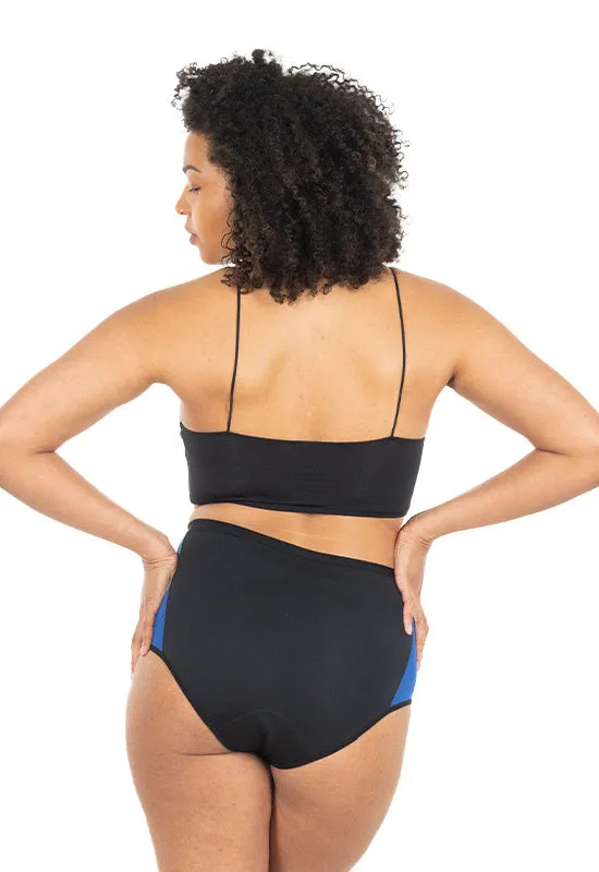 Culotte Vita Alta Nero - linea Bloomin
