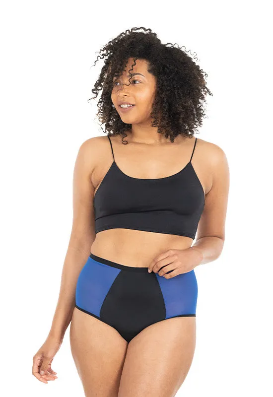 Culotte Vita Alta Nero - linea Bloomin