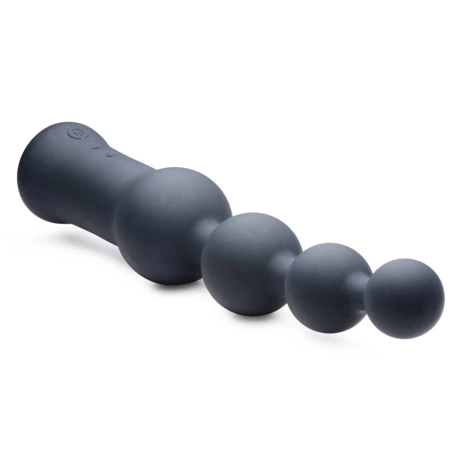 Deluxe Voodoo Beads 10x Silicone Anal Beads Vibrator