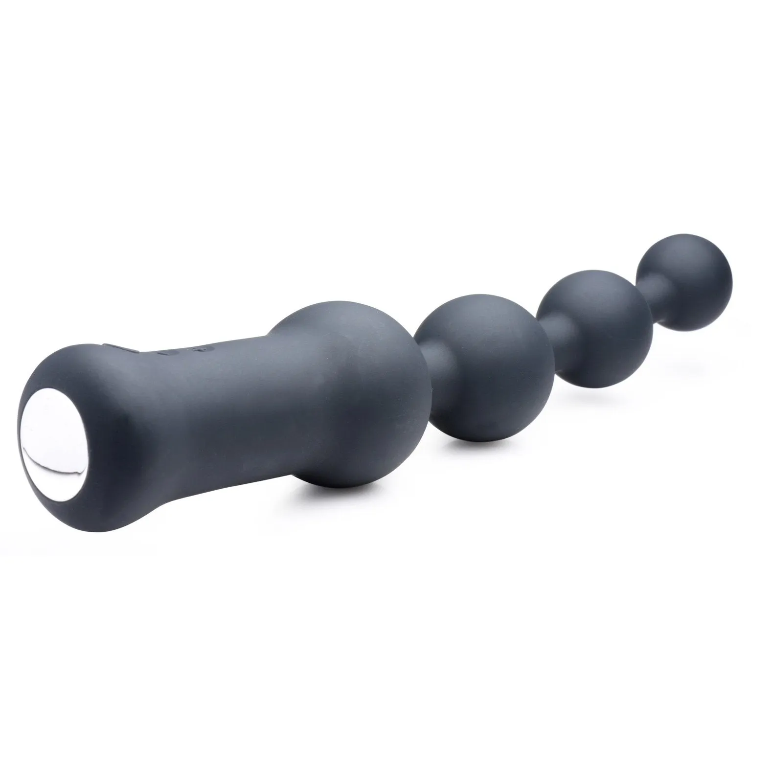 Deluxe Voodoo Beads 10x Silicone Anal Beads Vibrator