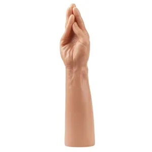 Dildo LOVETOY Fisting Extreme Magic Hand. în formă de mână. lungime 35 cm. diametru 7.5 - 9 cm. culoarea pielii