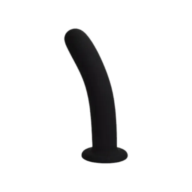 Dildo LOVING JOY 6 DILDO. curbat pentru stimularea punctului G. bază cu ventuză pentru fixare. lungime 16 cm. negru(N11511)