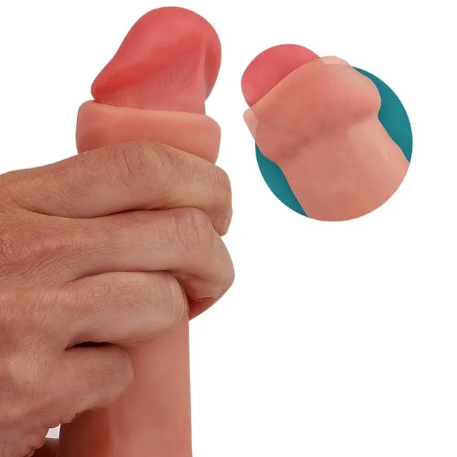 Dildo ROCK ARMY Liquid Silicone Ranger. bază cu ventuză pentru fixare. din silicon hipoalergenic. lungime 22 cm. culoarea pielii