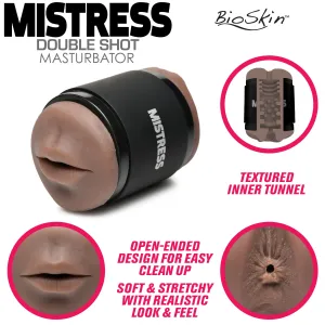 Double Shot Ass And Mouth Stroker