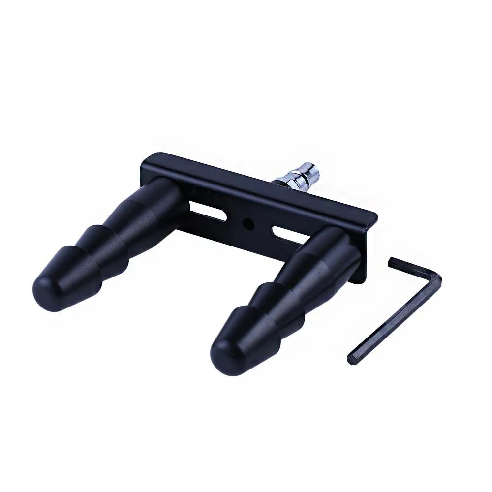 Double Vac-u-Lock Dildo Holder(Black)