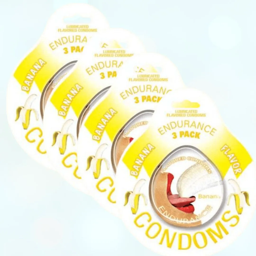 Endurance Banana-Flavored Condoms