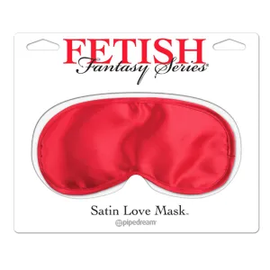 Fetish Fantasy Series Satin Love Mask Red