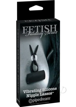 Ffle Vibe Silicone Nipple Lassos Black