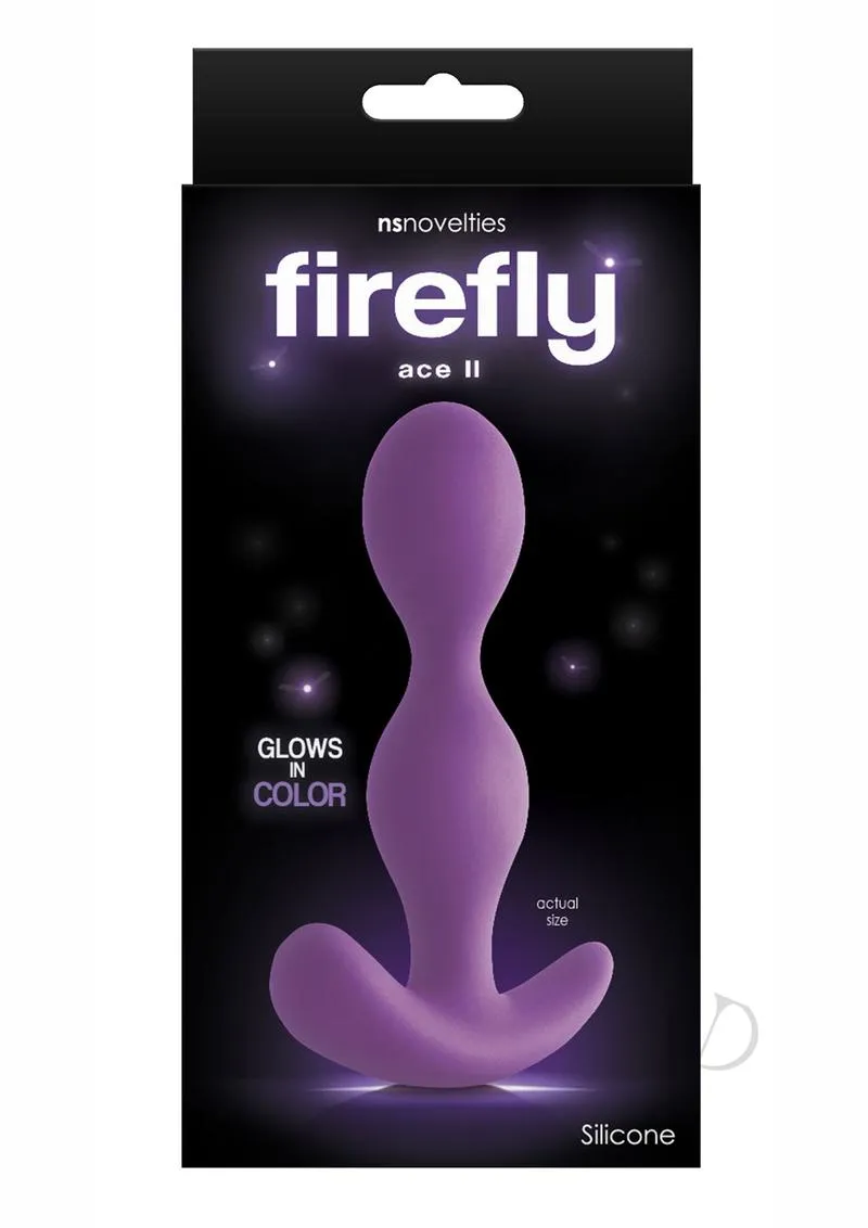 Firefly Ace Ii Butt Plug Med Purple