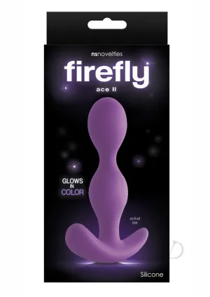 Firefly Ace Ii Butt Plug Med Purple