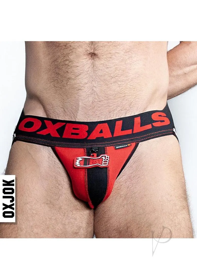 Fister Jock Black/red Sm
