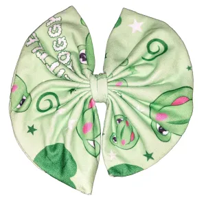 Froggy Baby Fabric Hair Bow ^