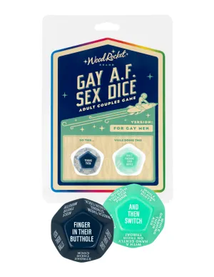 Gay AF Sex Dice - Gay Men