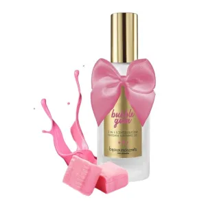 Gel 2 în 1 BIJOUX INDISCRETS Massage & Intimate Gel. pentru masaj erotic și lubrifiere. cu aromă de gumă de mestecat. 100 ml