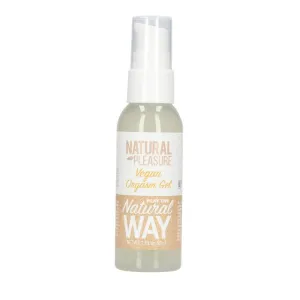 Gel intim unisex NATURAL PLEASURE Vegan Orgasm Gel. pentru stimularea zonelor intime și orgasm intens. 50 ml