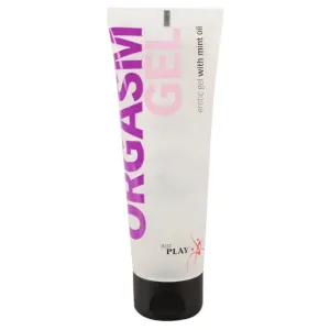 Gel pentru masaj intim JUST PLAY Orgasm Gel. cu ulei de mentă. pentru creșterea libidoului feminin și orgasm intens. 80 ml