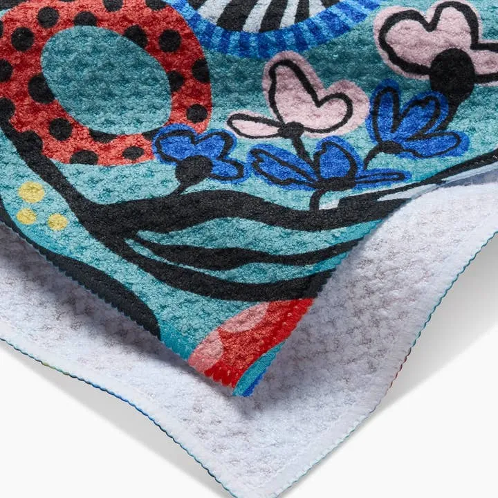 Geometry Abstract Dreams Tea Towel