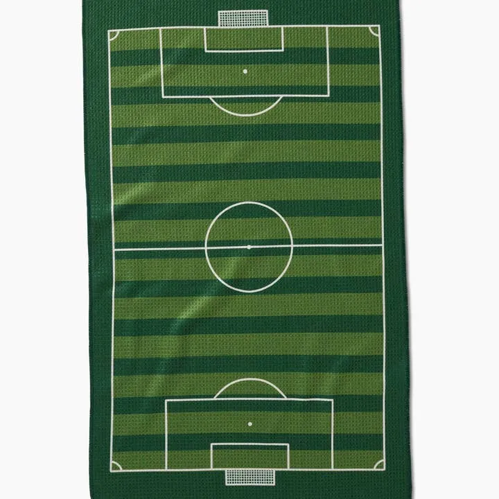 Geometry Goal Tea Towel