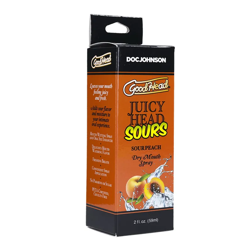 Goodhead™ Sours Peach Oral Sex Spray by Doc Johnson