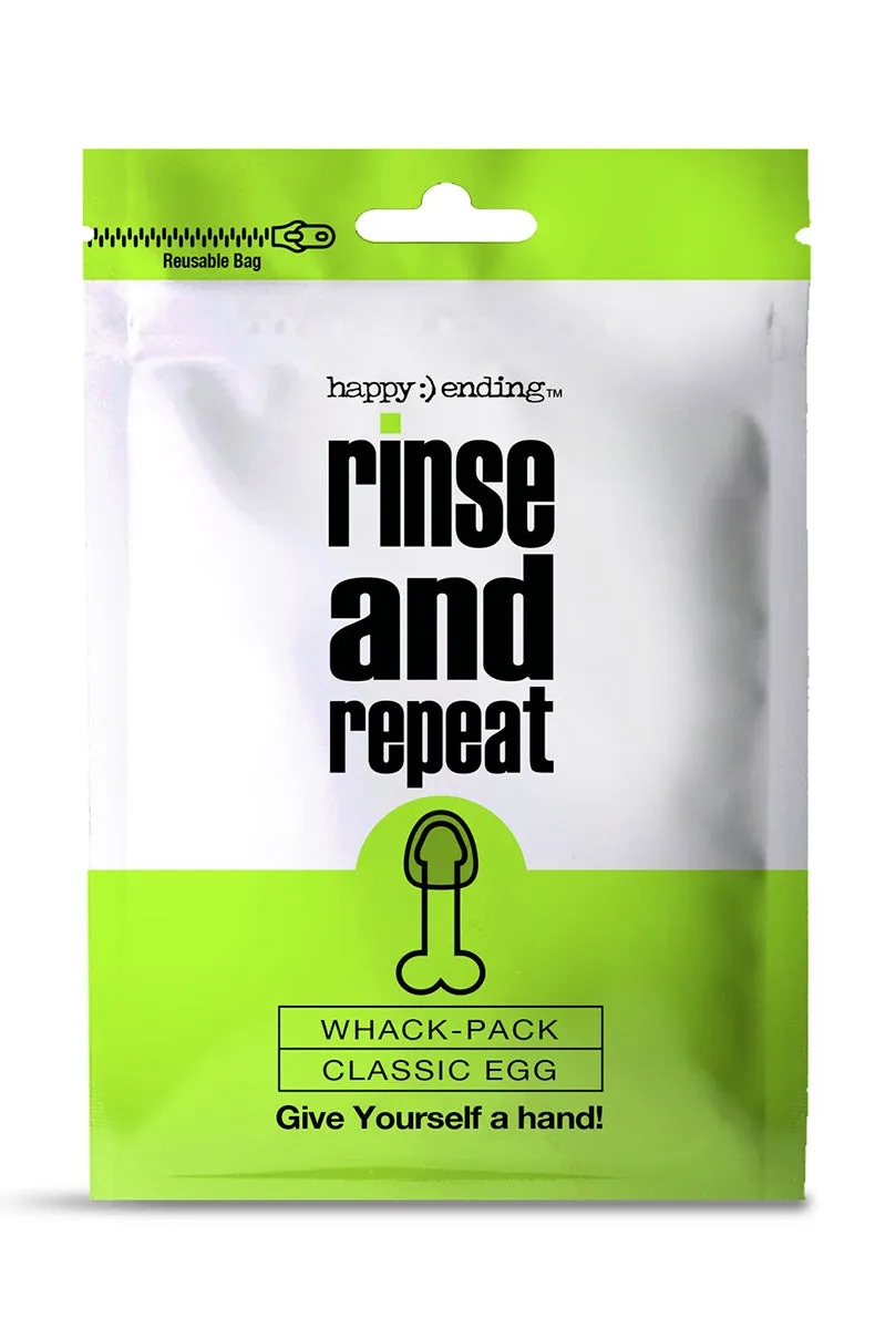 Happy Ending Rinse and Repeat Whack Pack Egg