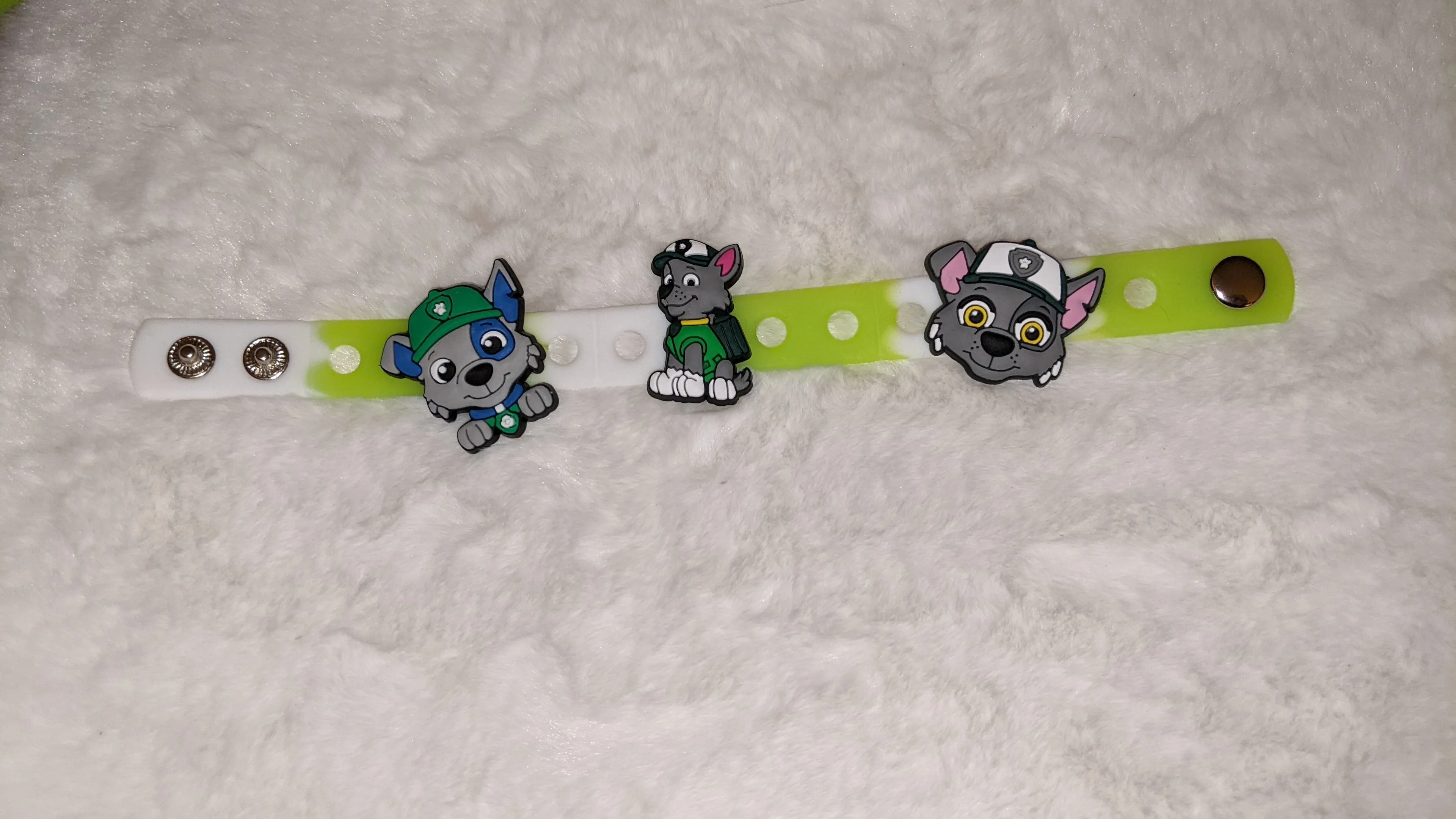 Hero Pups Silicone Jibbitz Bracelet