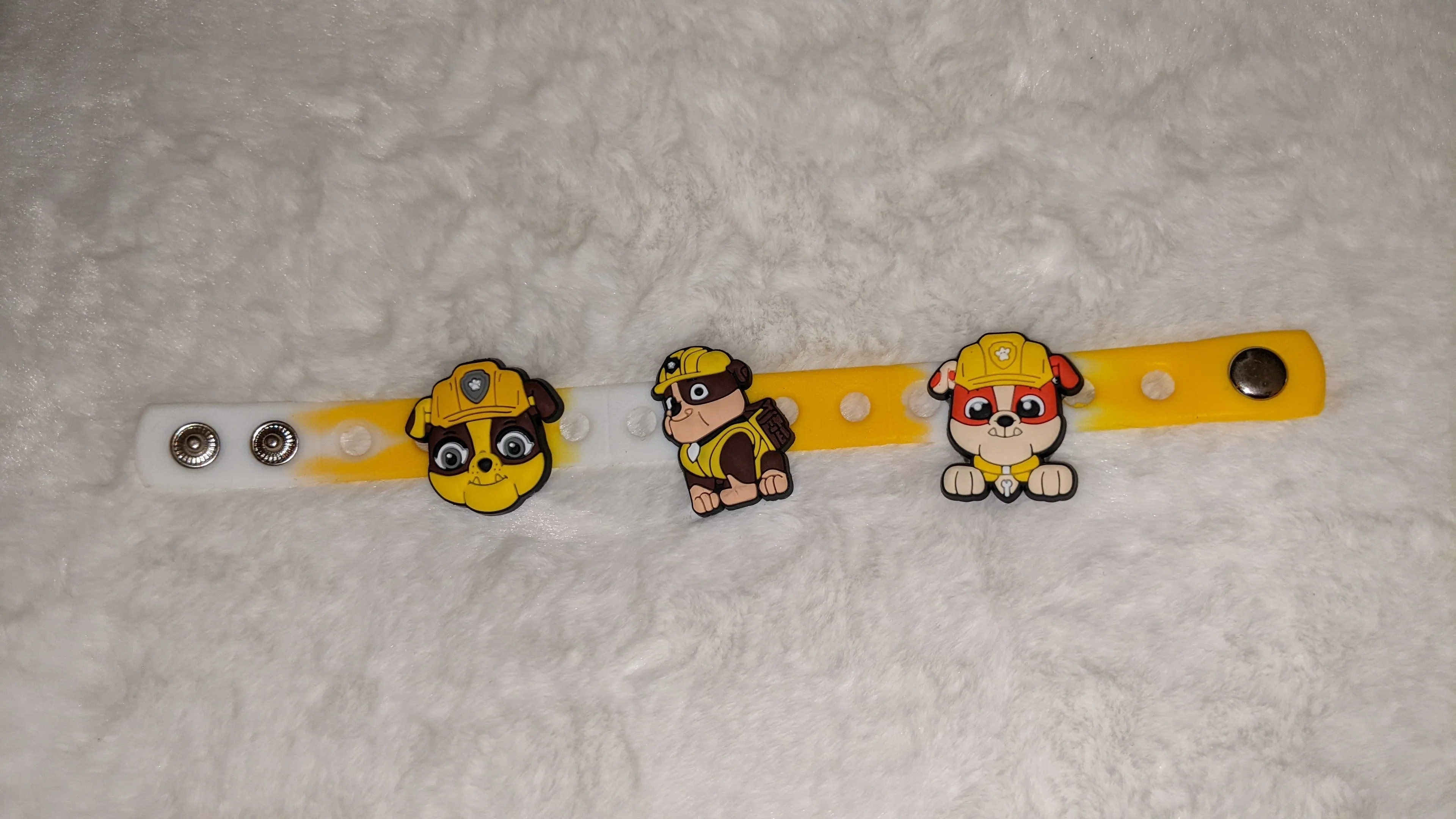Hero Pups Silicone Jibbitz Bracelet