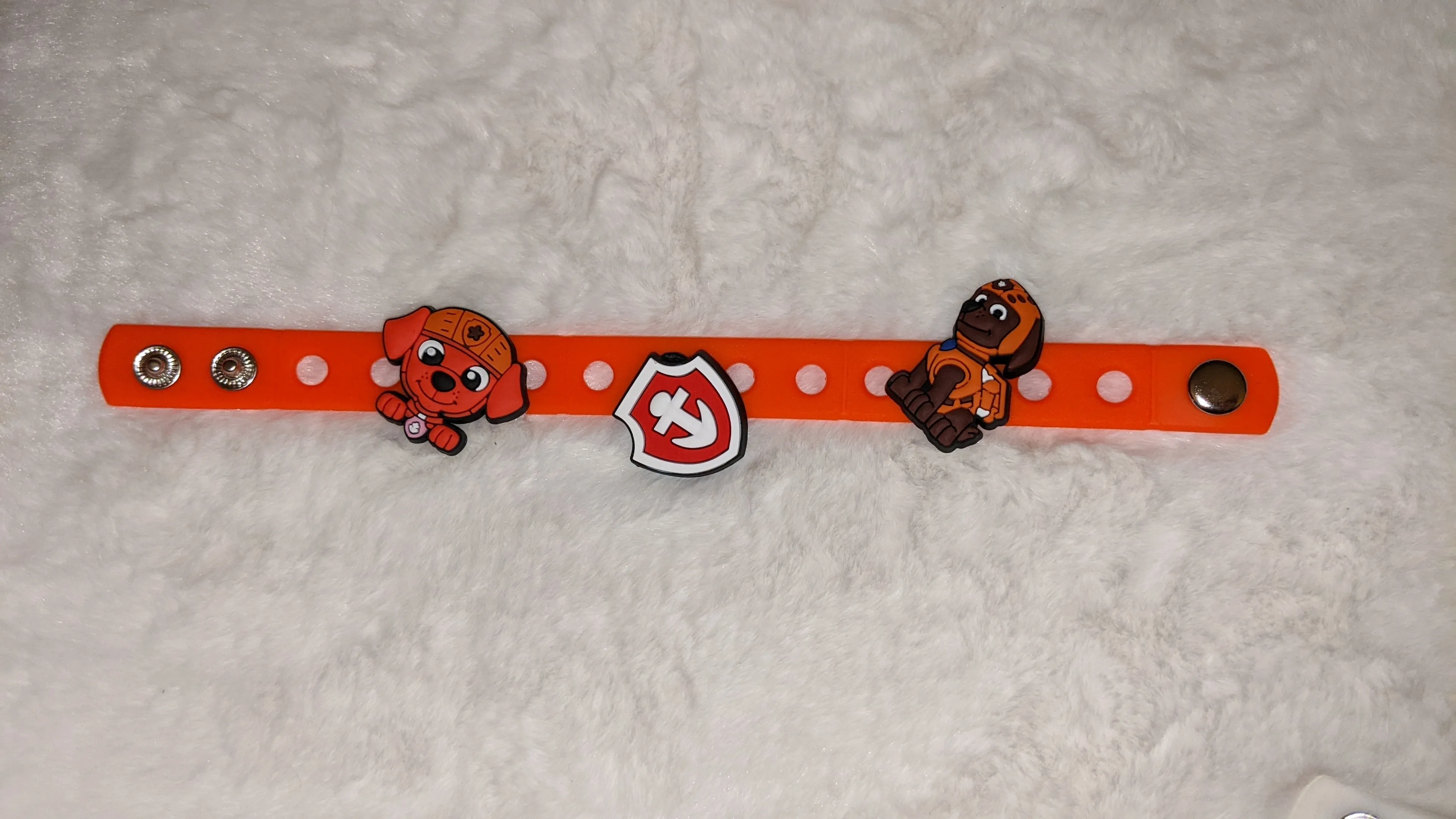 Hero Pups Silicone Jibbitz Bracelet