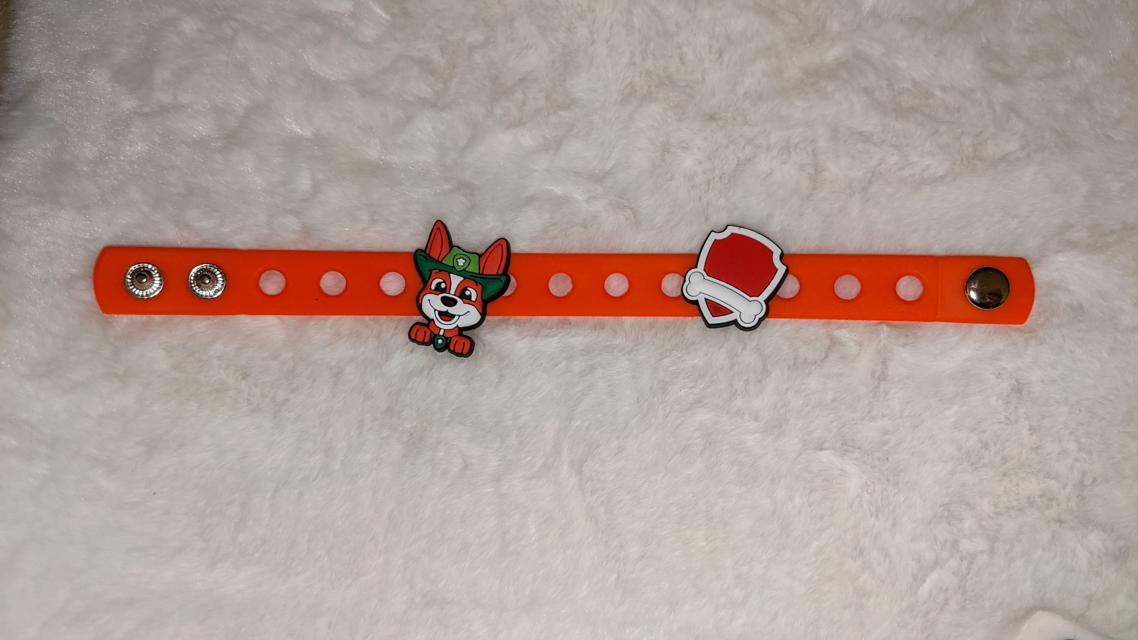 Hero Pups Silicone Jibbitz Bracelet