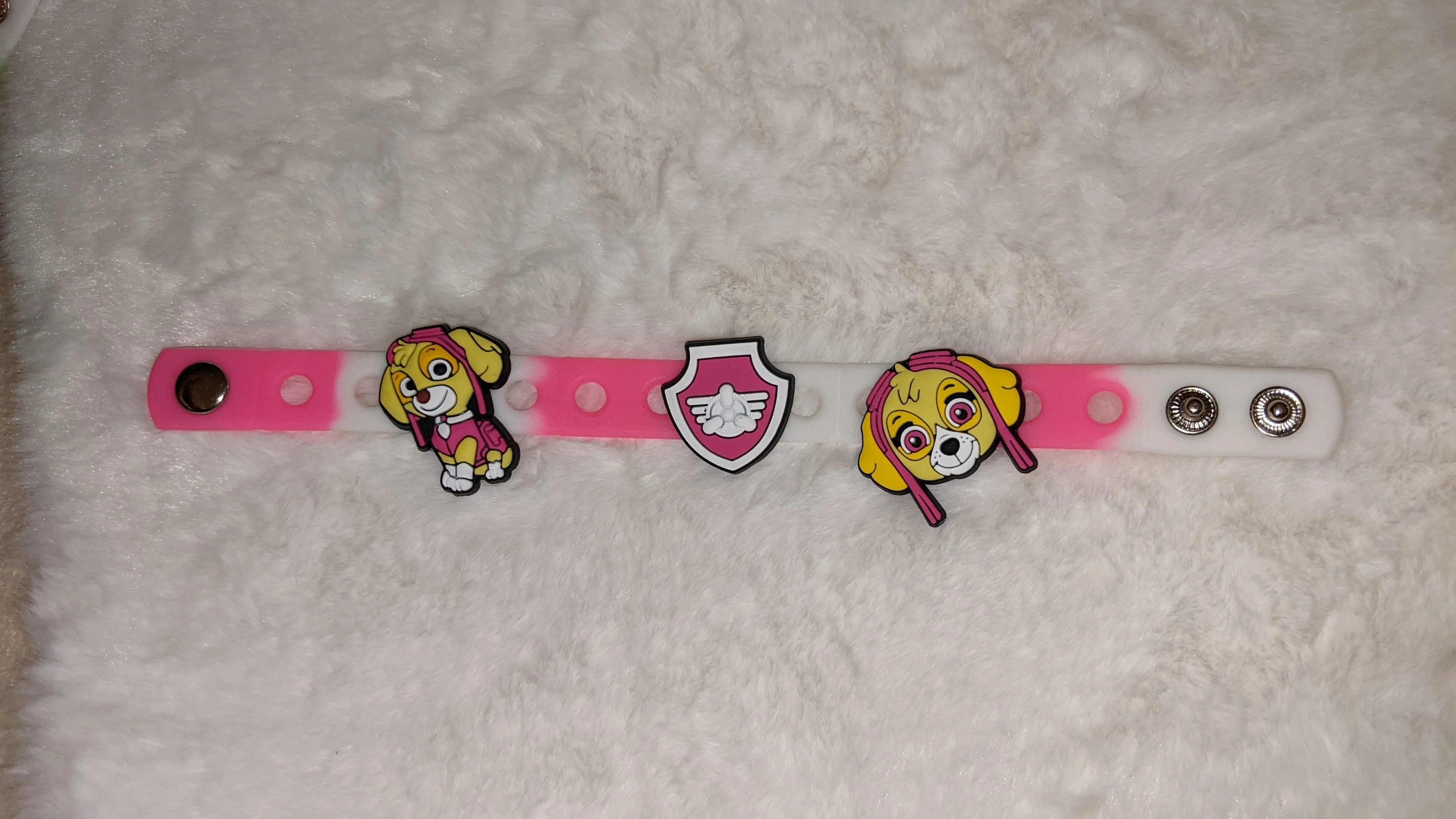 Hero Pups Silicone Jibbitz Bracelet