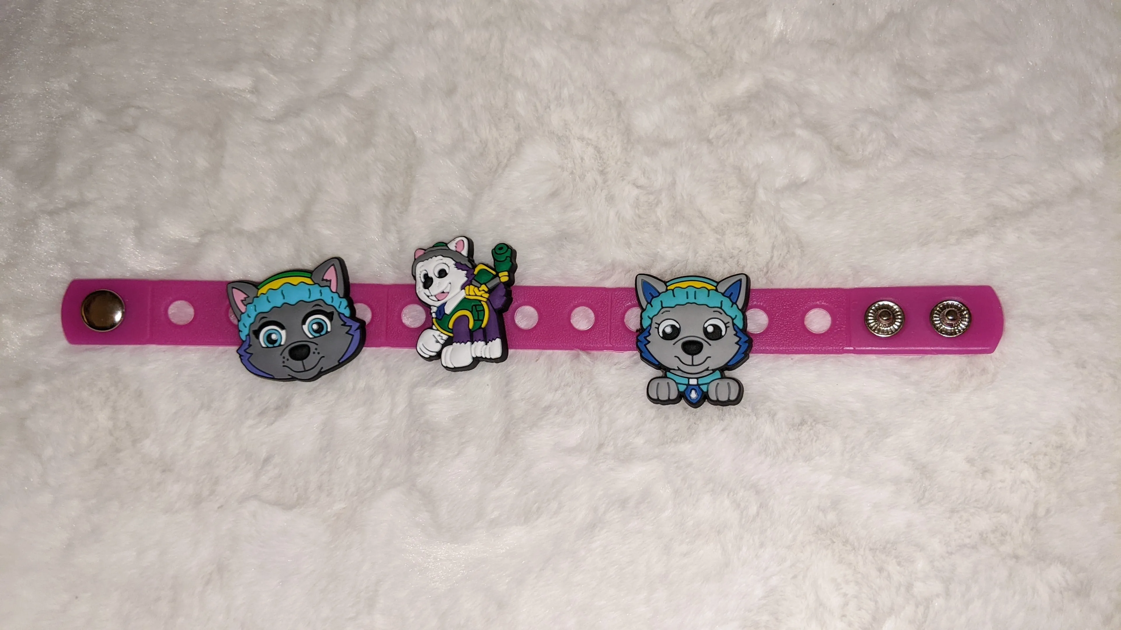 Hero Pups Silicone Jibbitz Bracelet