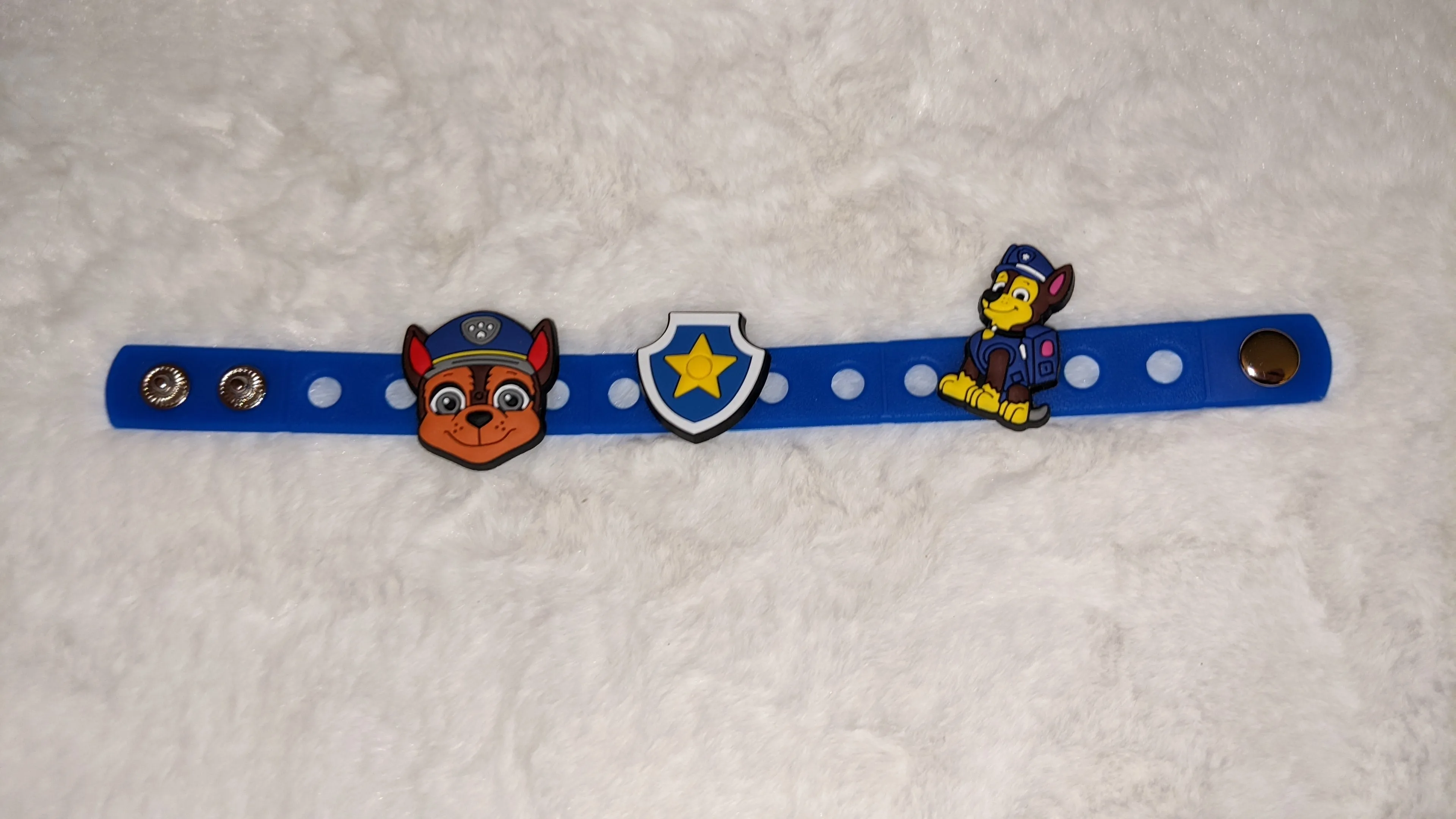Hero Pups Silicone Jibbitz Bracelet
