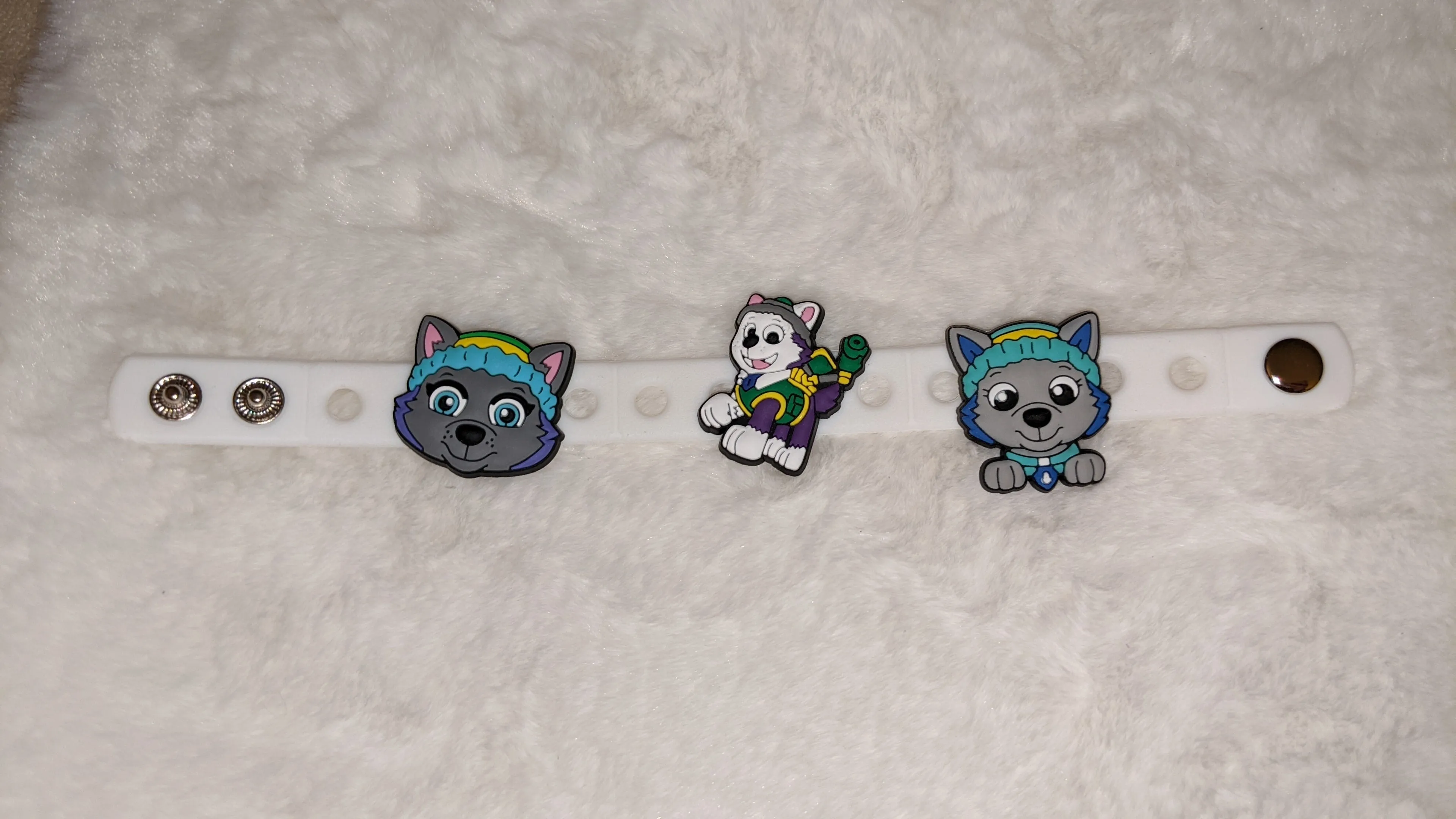 Hero Pups Silicone Jibbitz Bracelet