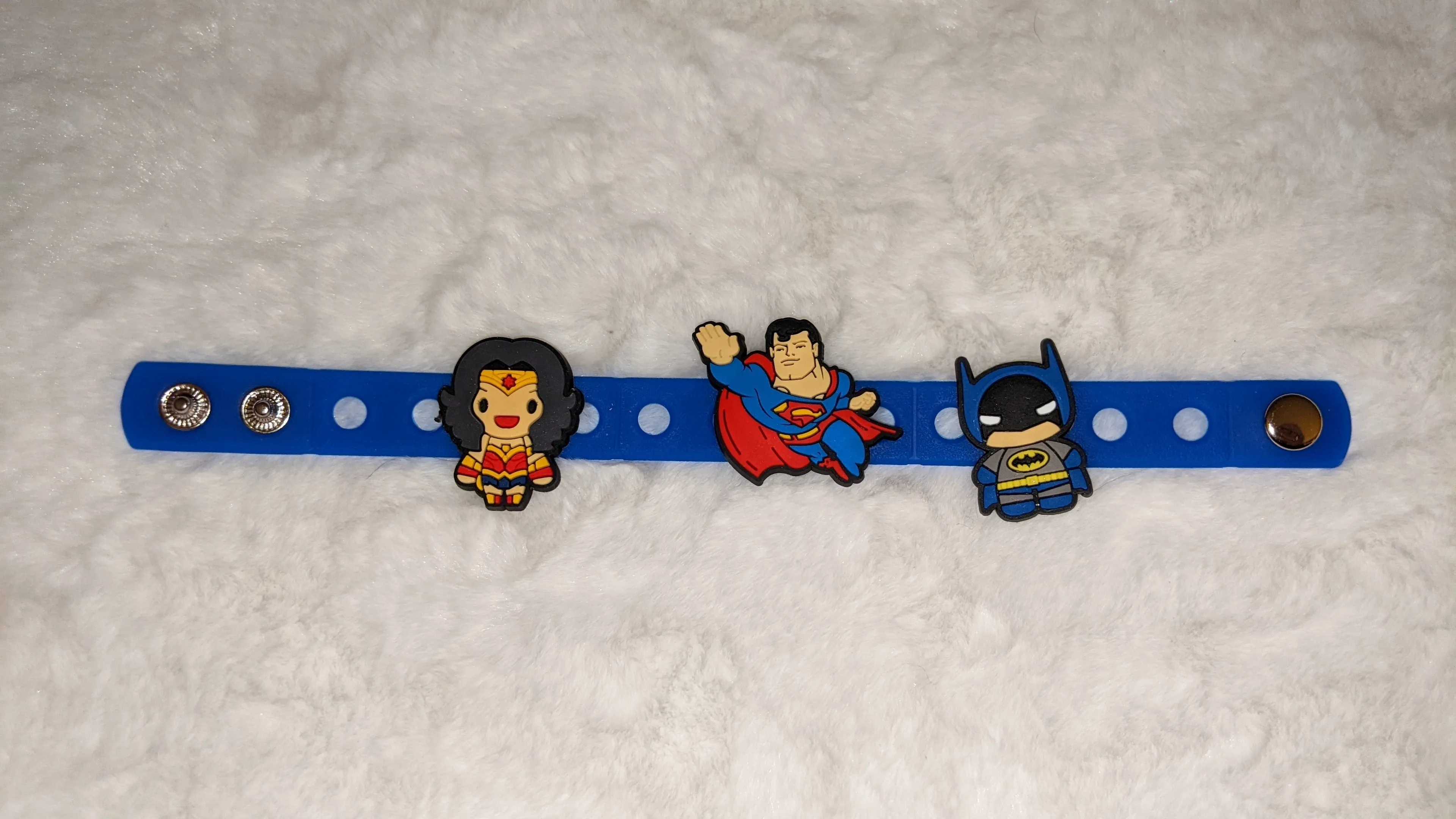 Heroes Silicone Jibbitz Bracelets